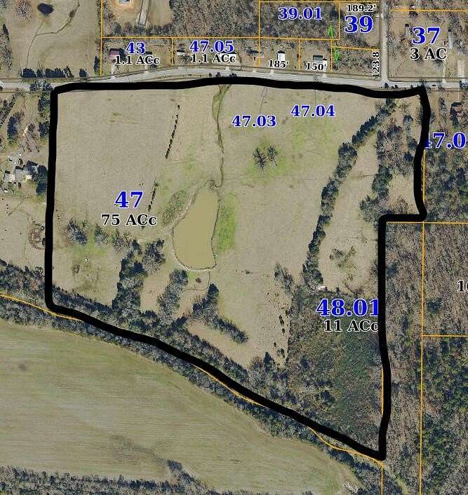 53 Acres of Agricultural & Residential Land for Sale in Shannon, Mississippi