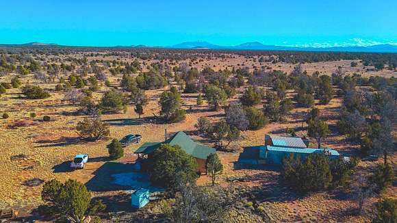 21 Acres of Land with Home for Sale in Williams, Arizona