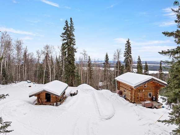 5 Acres of Residential Land with Home for Sale in Fairbanks, Alaska