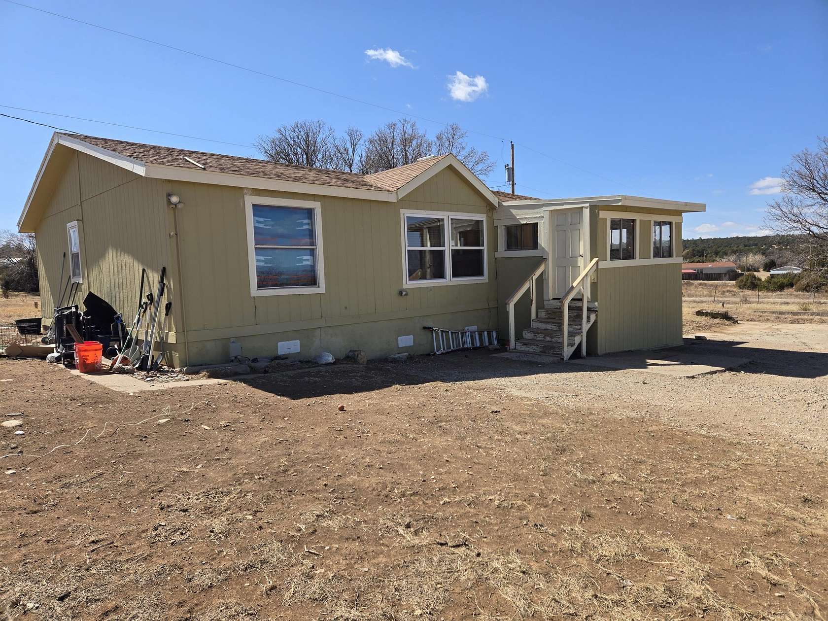 2 Acres of Residential Land with Home for Sale in Tijeras, New Mexico