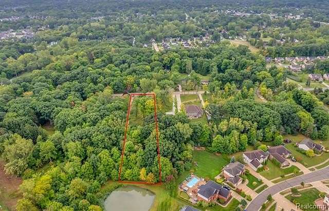 0.9 Acres of Residential Land for Sale in Rochester Hills, Michigan