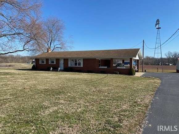 2.5 Acres of Residential Land with Home for Sale in Rockport, Indiana