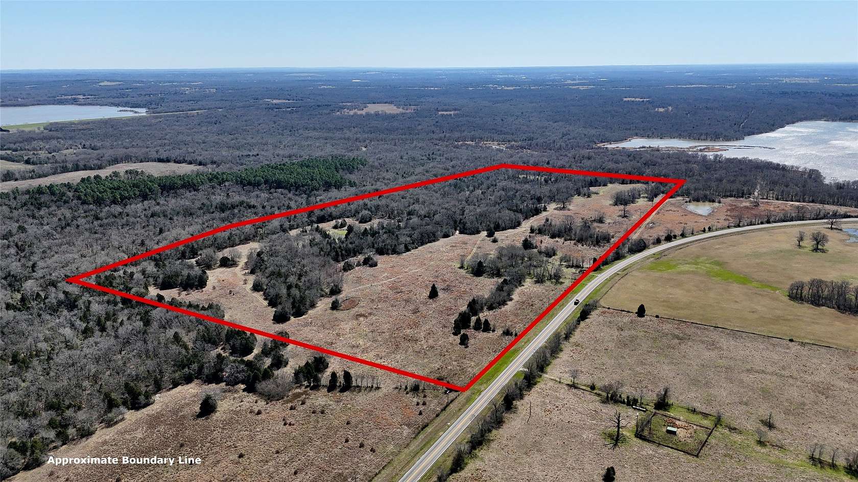 84.5 Acres of Land for Sale in Malakoff, Texas