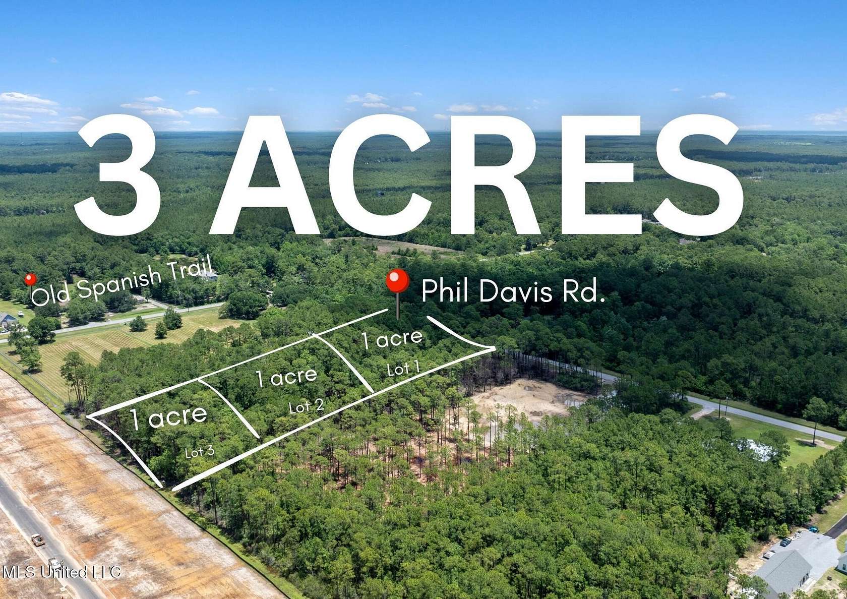 3 Acres of Residential Land for Sale in Ocean Springs, Mississippi