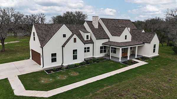 5 Acres of Residential Land with Home for Sale in Lampasas, Texas