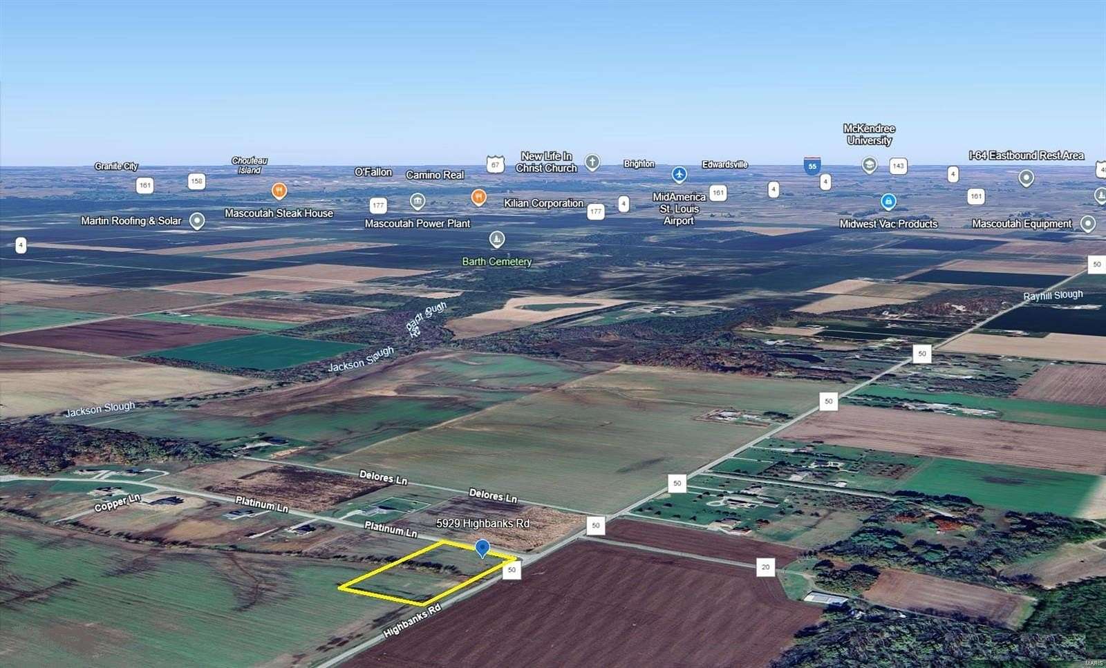 3 Acres of Residential Land for Sale in Mascoutah, Illinois