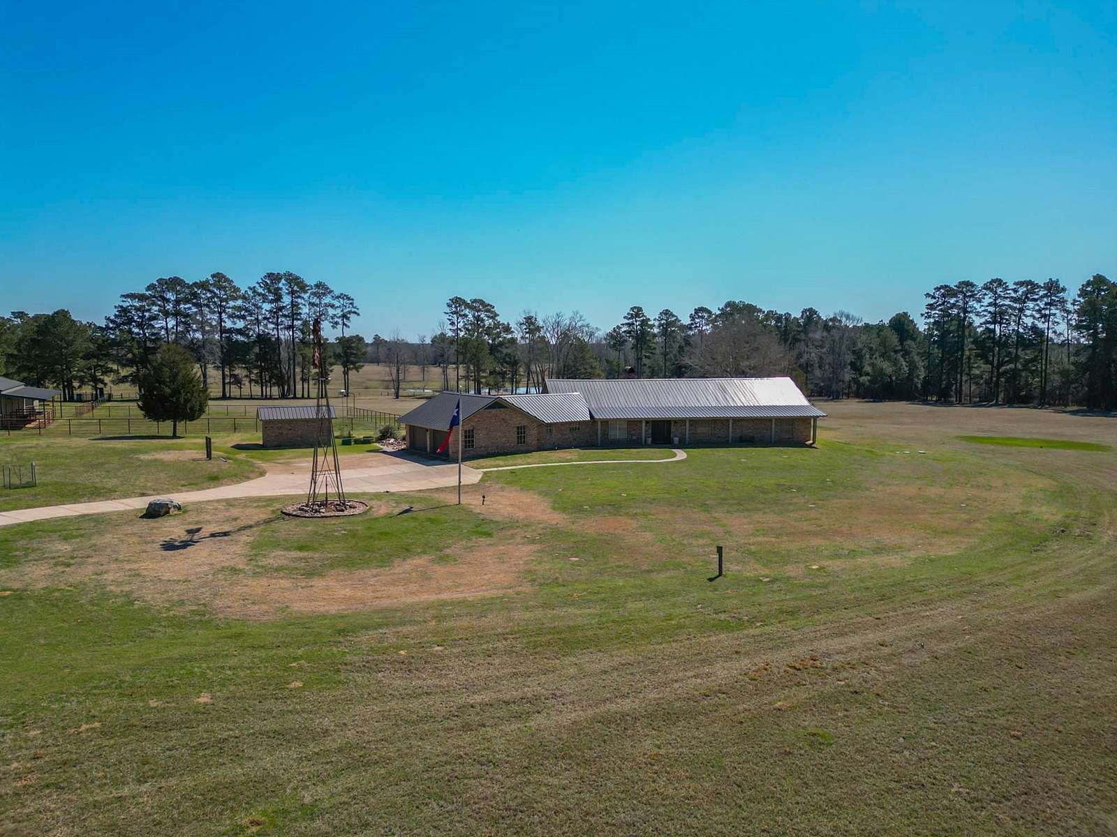 65.5 Acres of Land with Home for Sale in Marshall, Texas