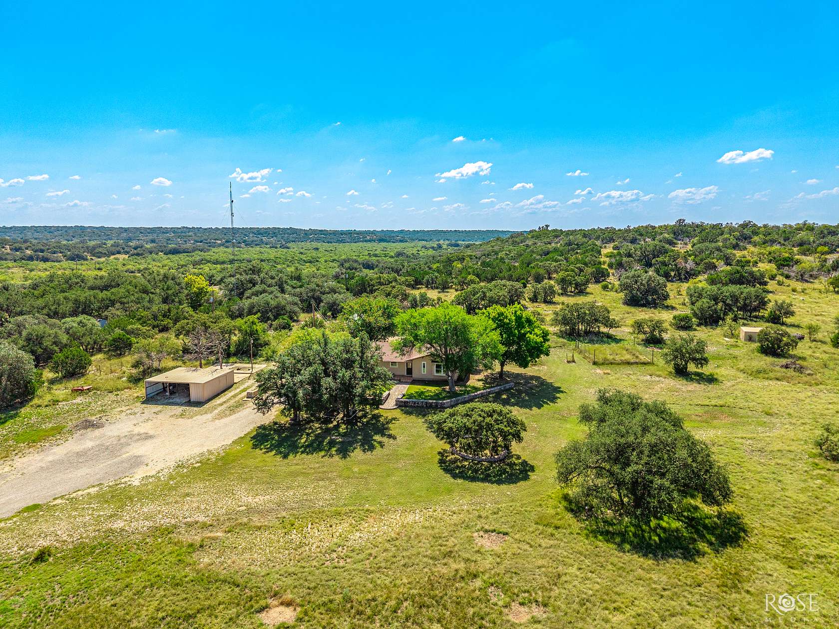 10 Acres of Residential Land with Home for Sale in Sonora, Texas