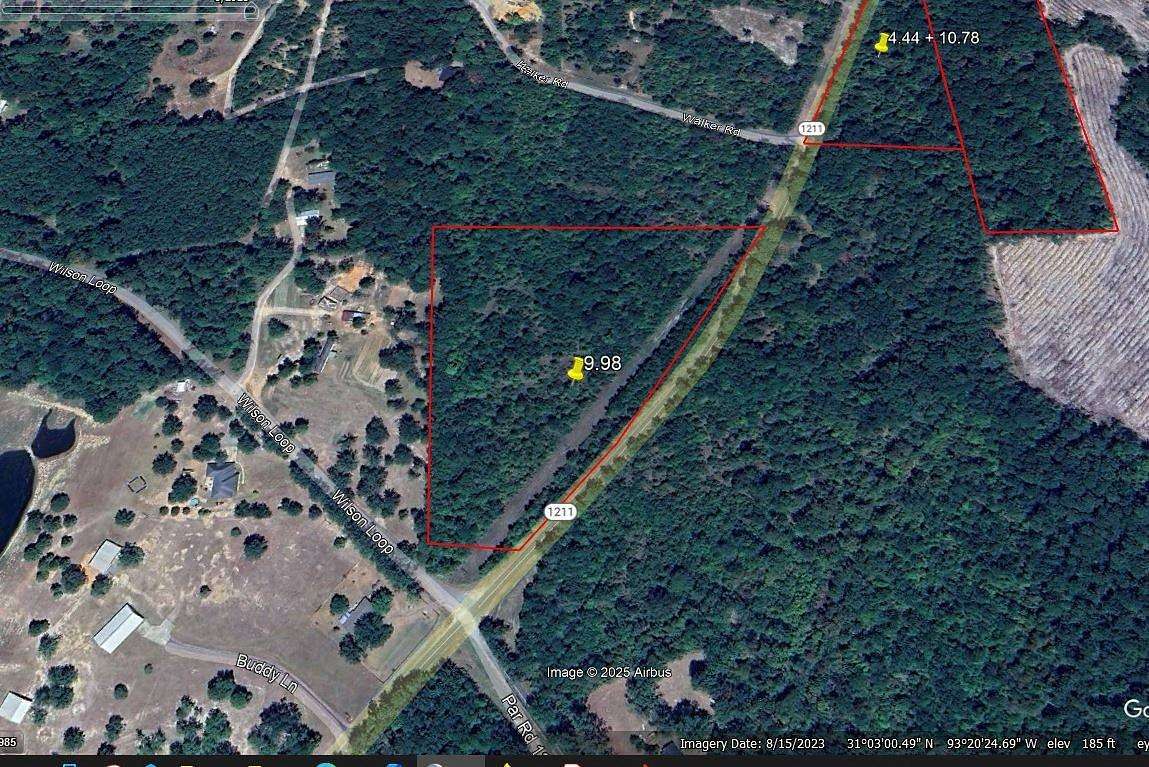 10 Acres of Residential Land for Sale in Leesville, Louisiana