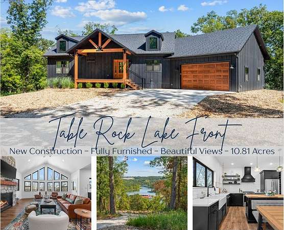 10.8 Acres of Land with Home for Sale in Lampe, Missouri