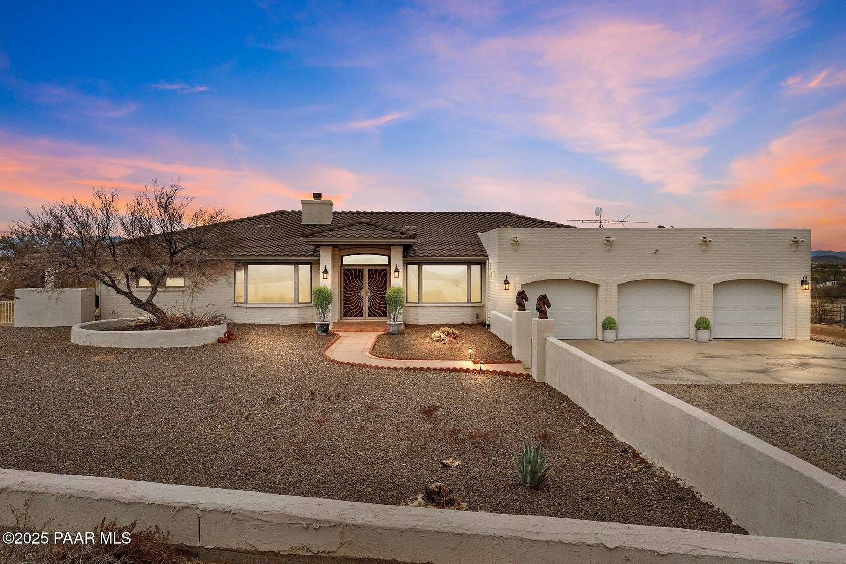 3 Acres of Residential Land with Home for Sale in Wickenburg, Arizona