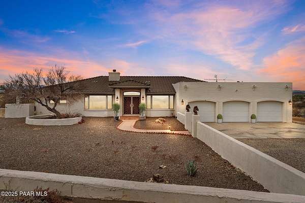 3 Acres of Residential Land with Home for Sale in Wickenburg, Arizona