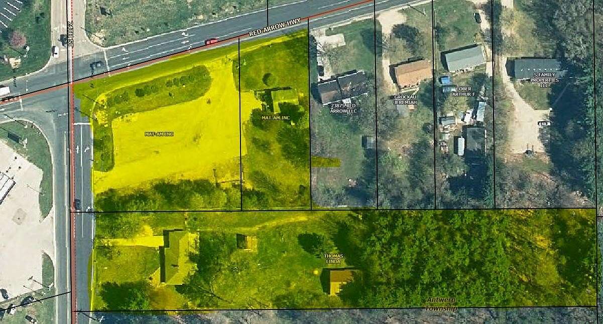 4.35 Acres of Improved Mixed-Use Land for Sale in Mattawan, Michigan