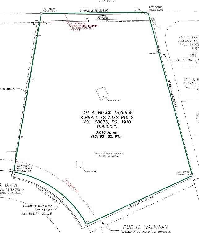 3 Acres of Residential Land for Sale in Dallas, Texas
