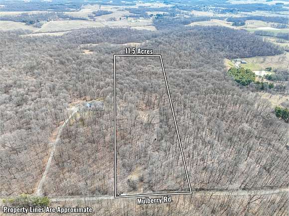 11.5 Acres of Recreational Land for Auction in Mount Perry, Ohio