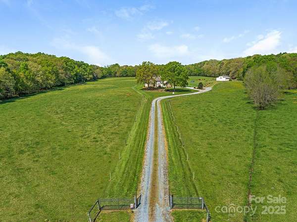 40.5 Acres of Land with Home for Sale in Midland, North Carolina