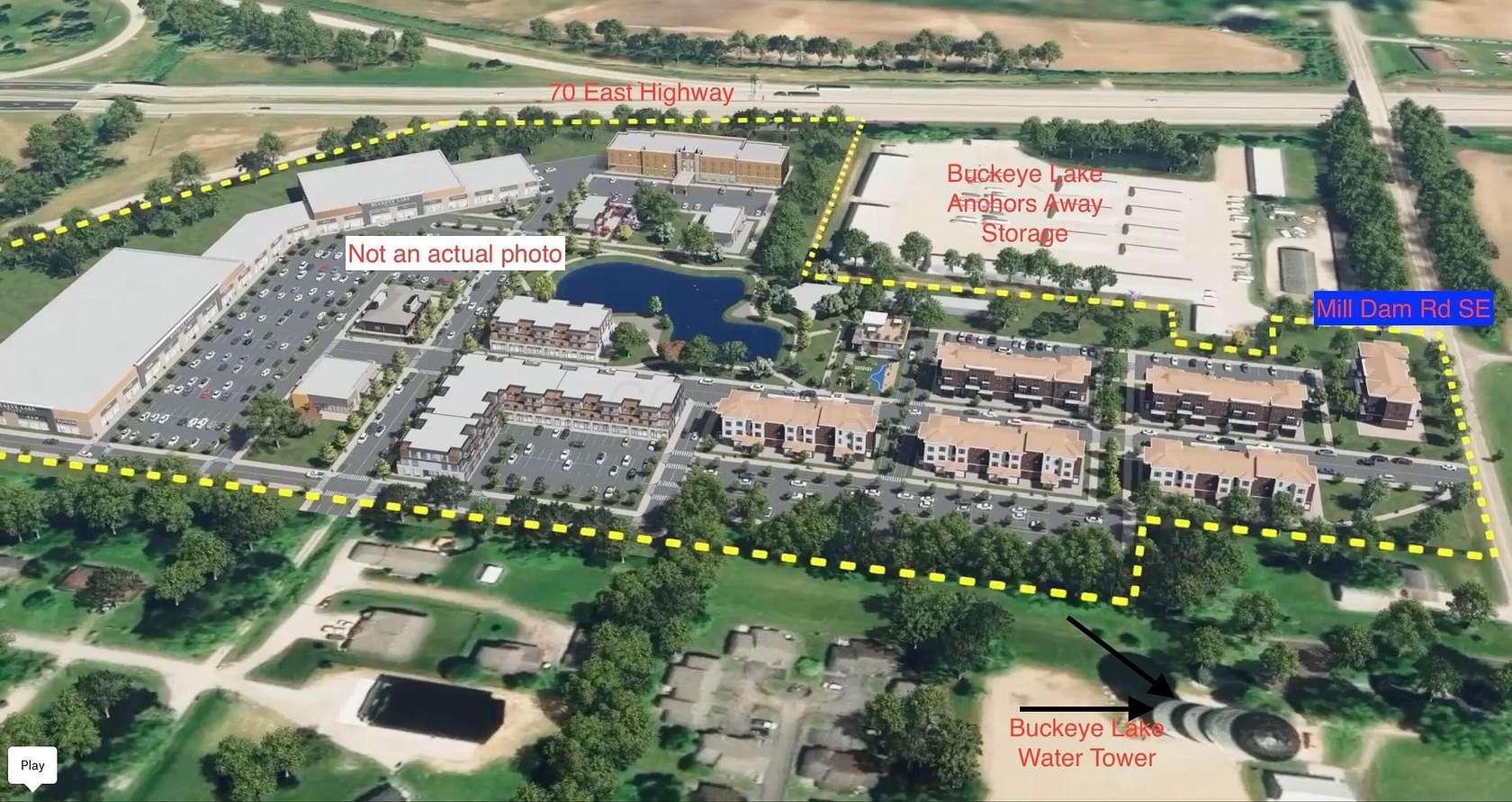 29.3 Acres of Mixed-Use Land for Sale in Buckeye Lake, Ohio