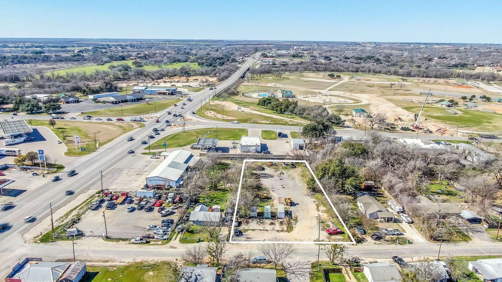 0.91 Acres of Commercial Land for Sale in Stephenville, Texas