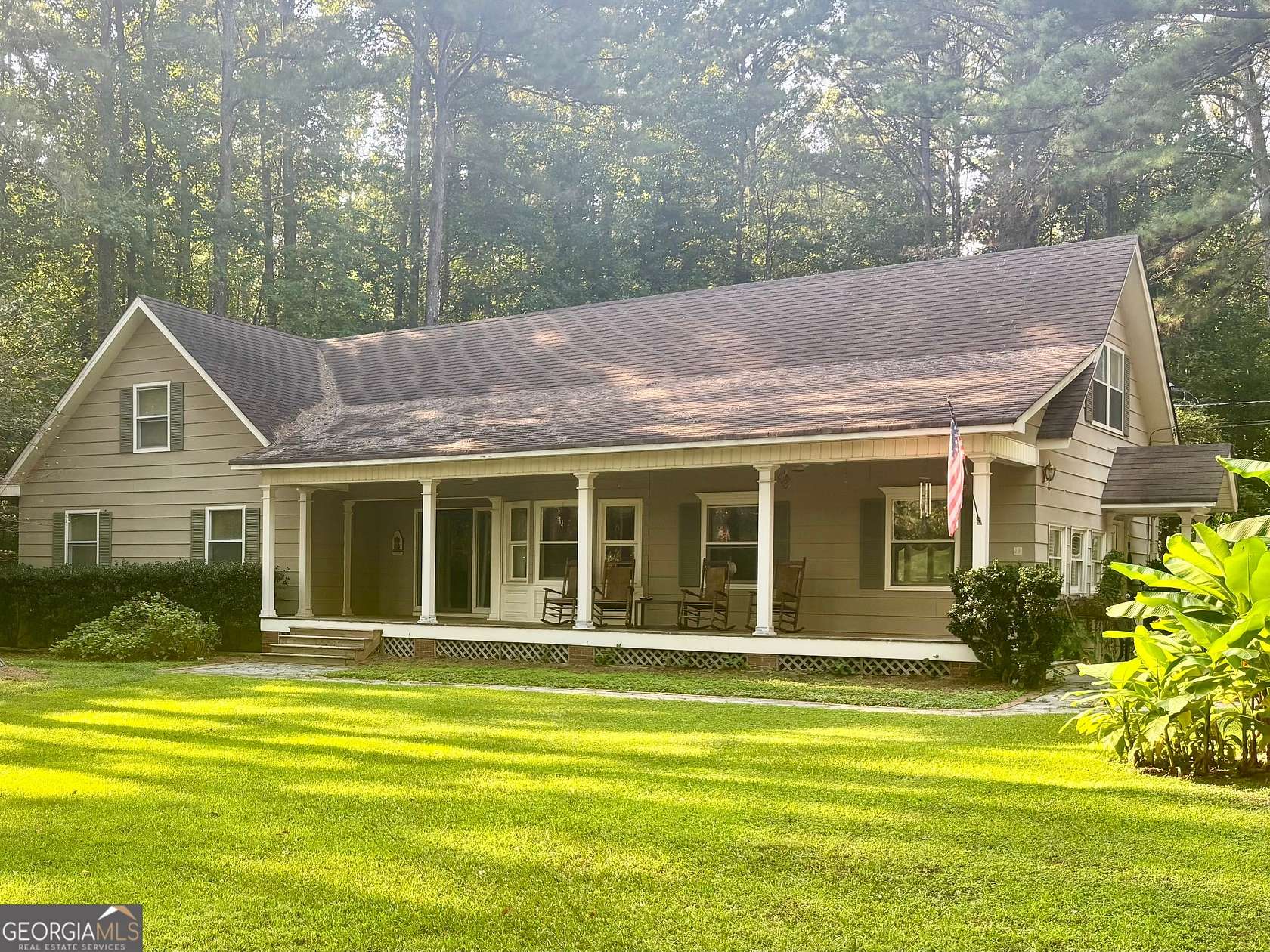 5.1 Acres of Land with Home for Sale in Fayetteville, Georgia