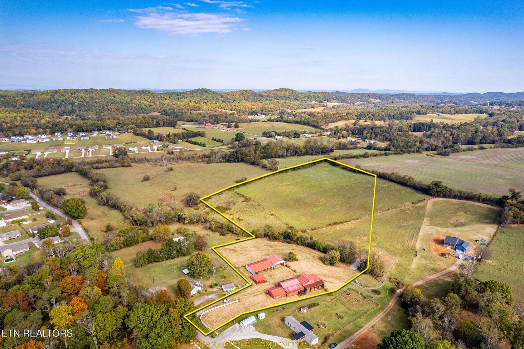 16 Acres of Agricultural Land for Sale in Maryville, Tennessee