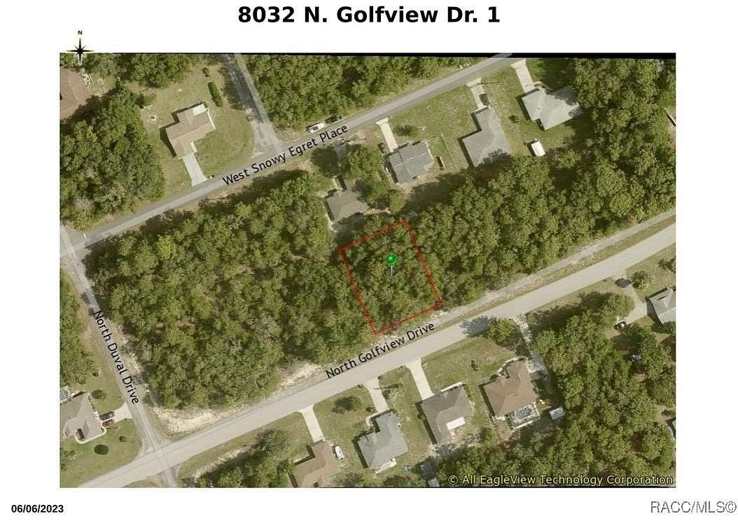 0.29 Acres of Residential Land for Sale in Citrus Springs, Florida