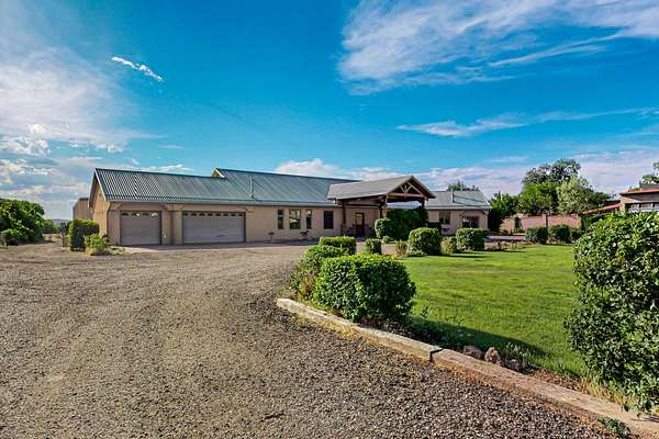 8.65 Acres of Land with Home for Sale in Bernalillo, New Mexico