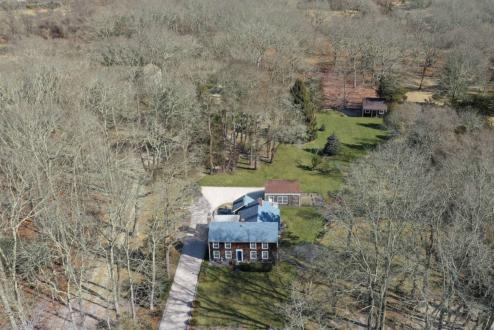 6.72 Acres of Land with Home for Sale in East Hampton, New York
