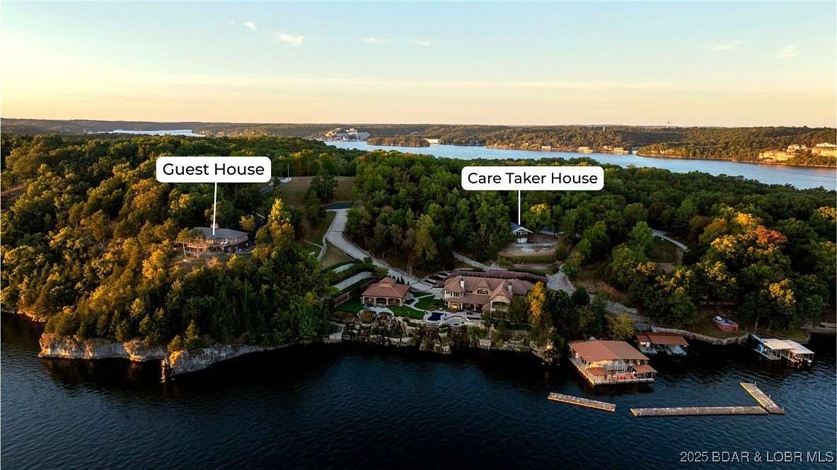 14 Acres of Land with Home for Sale in Sunrise Beach, Missouri