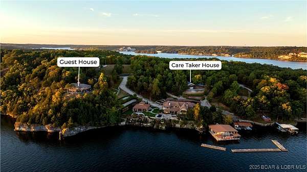 14 Acres of Land with Home for Sale in Sunrise Beach, Missouri