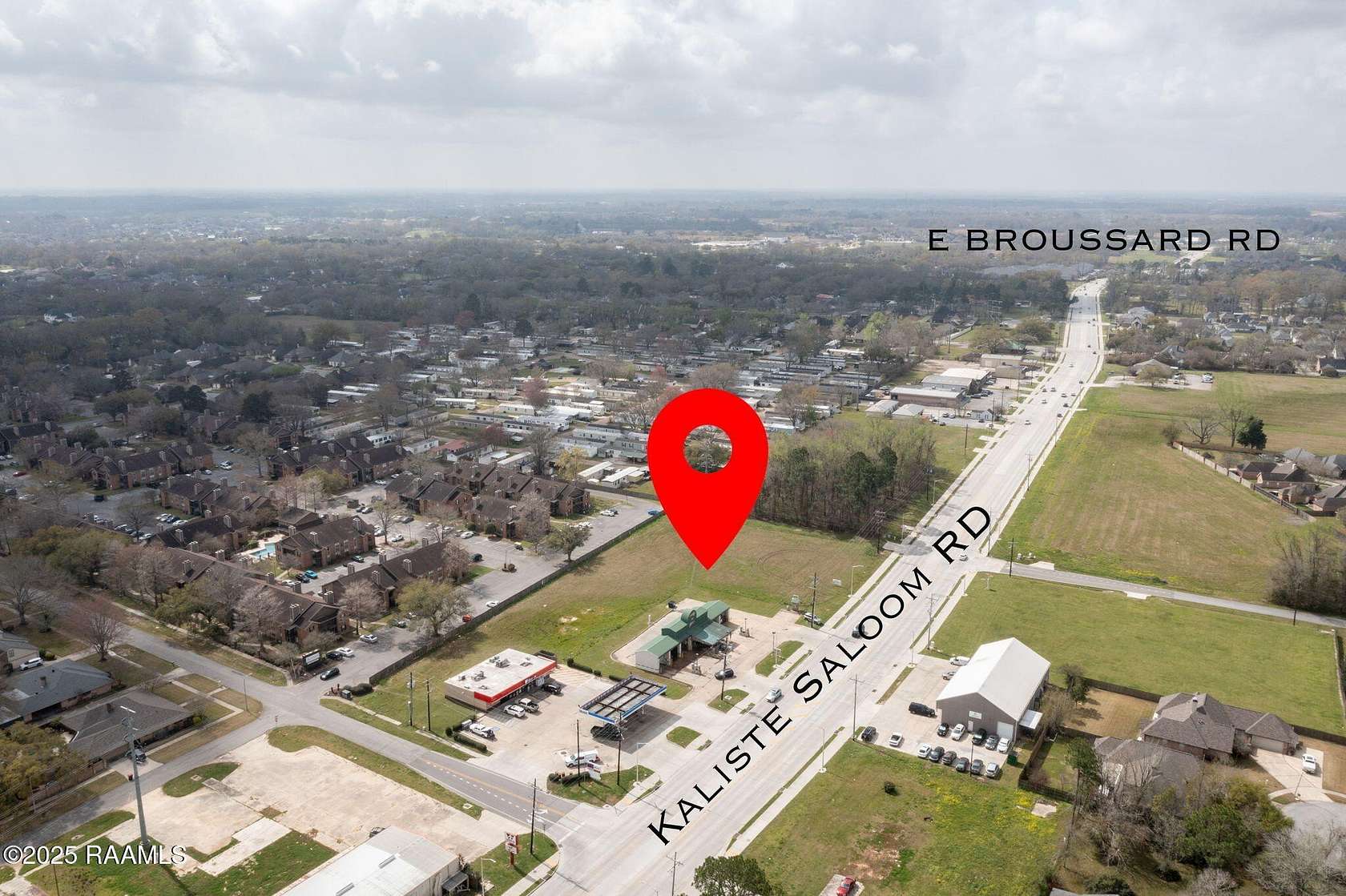 1.82 Acres of Commercial Land for Sale in Lafayette, Louisiana