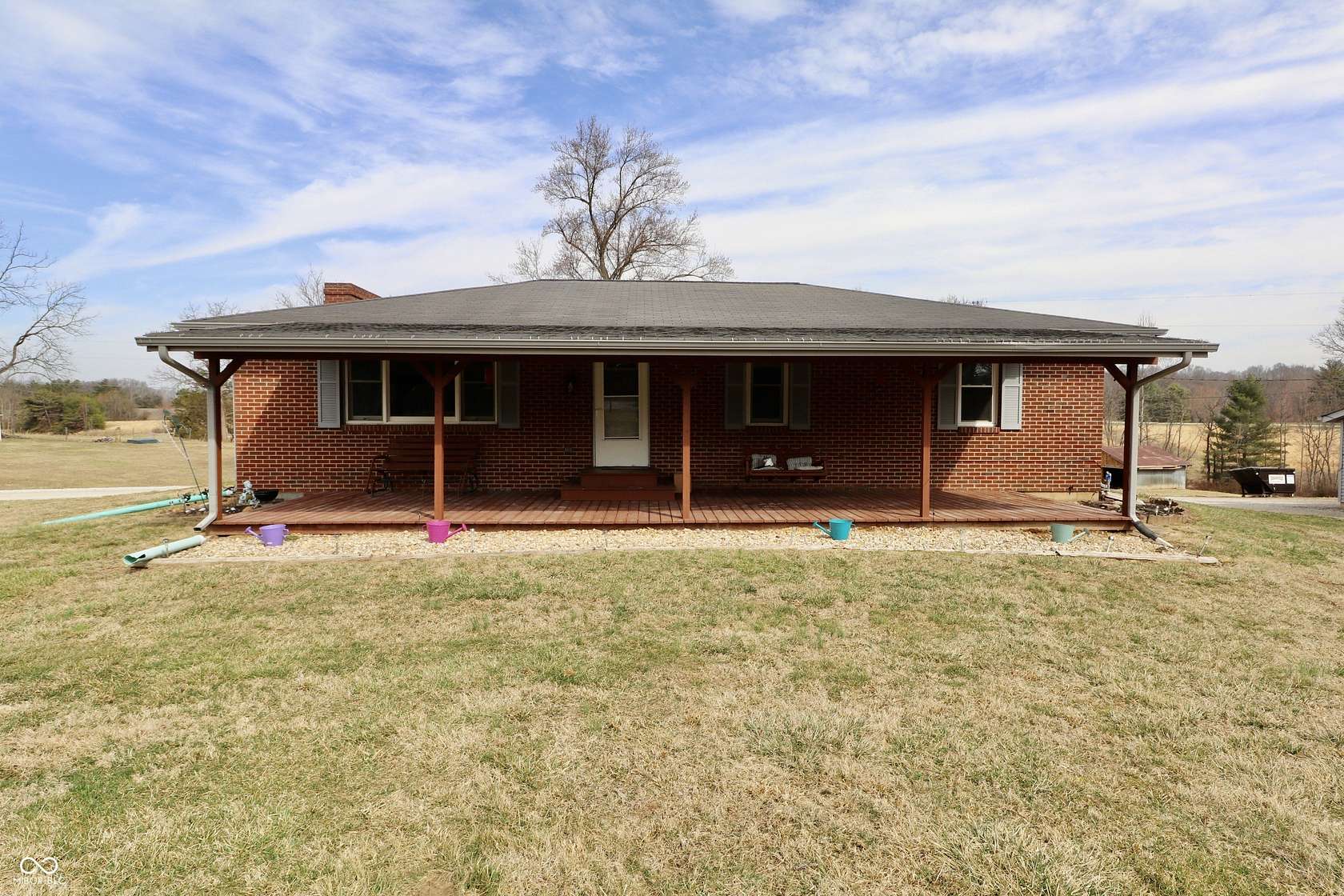 2.84 Acres of Residential Land with Home for Sale in Columbus, Indiana