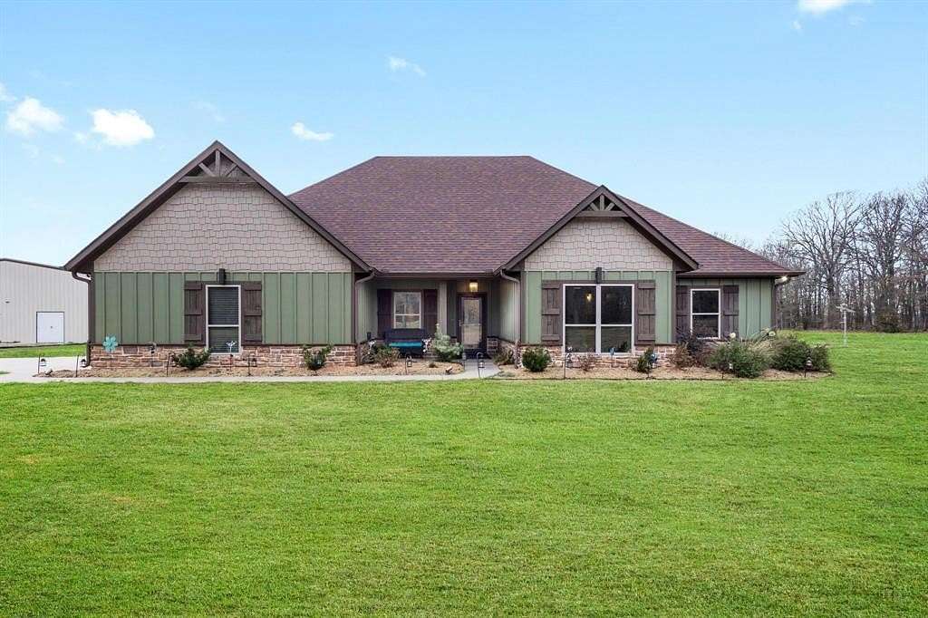 43.2 Acres of Recreational Land with Home for Sale in Detroit, Texas