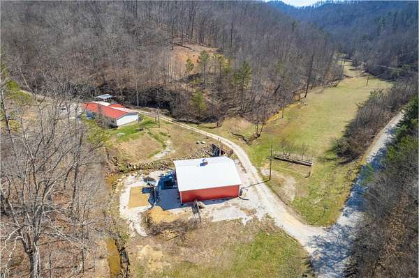 170 Acres of Land with Home for Sale in Salyersville, Kentucky