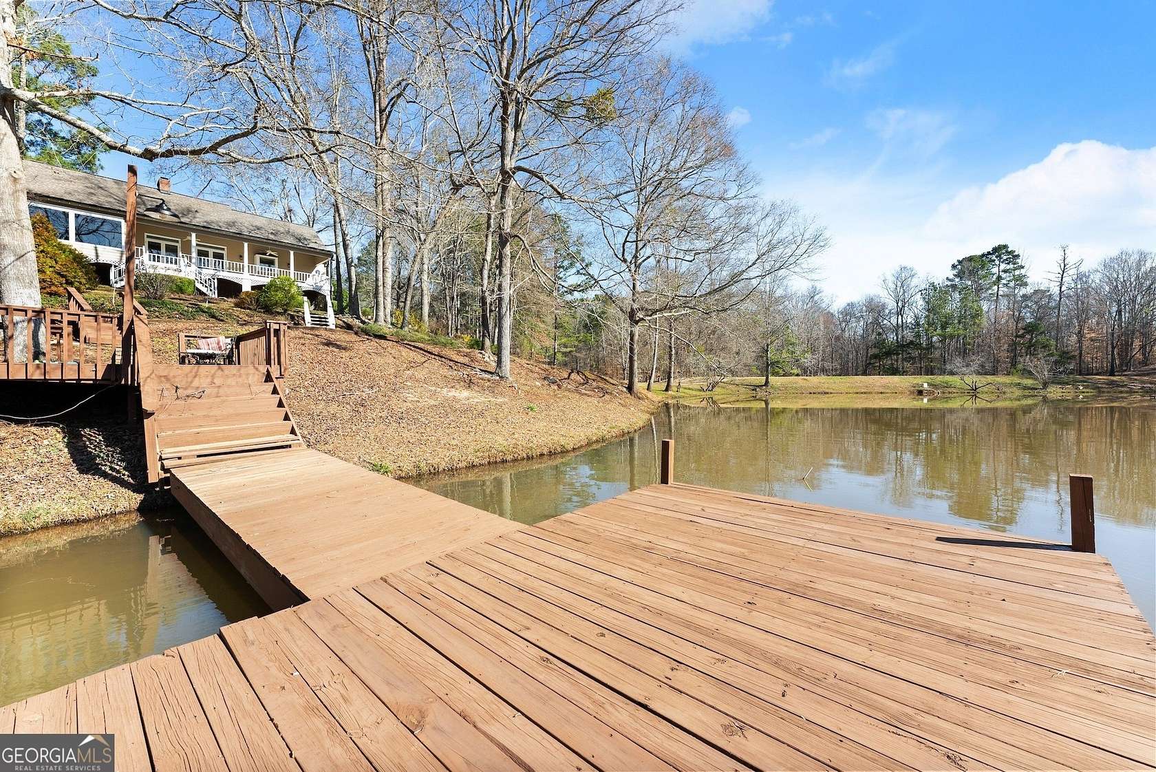 16.5 Acres of Land with Home for Sale in Statham, Georgia