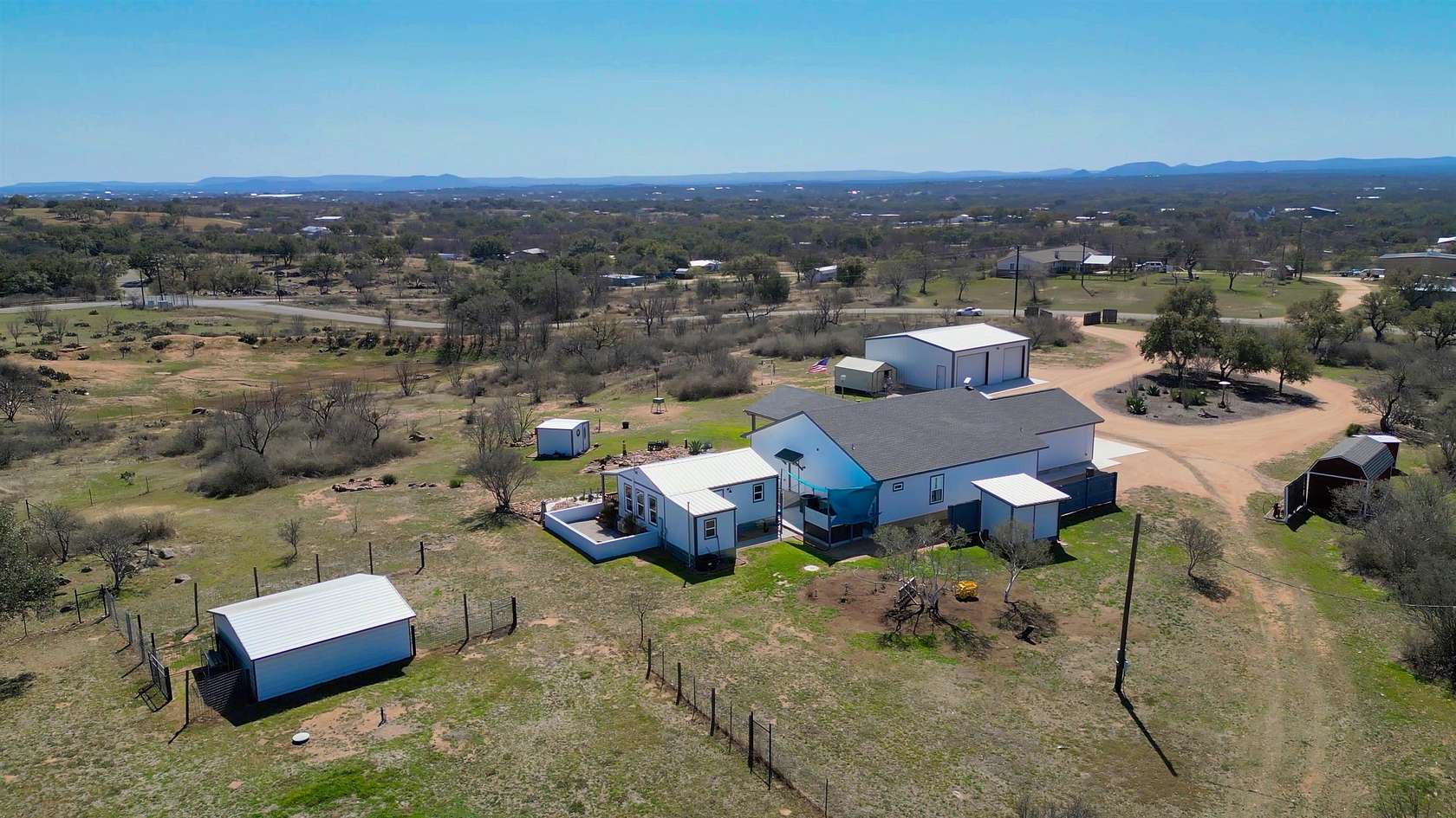 5.22 Acres of Residential Land with Home for Sale in Llano, Texas
