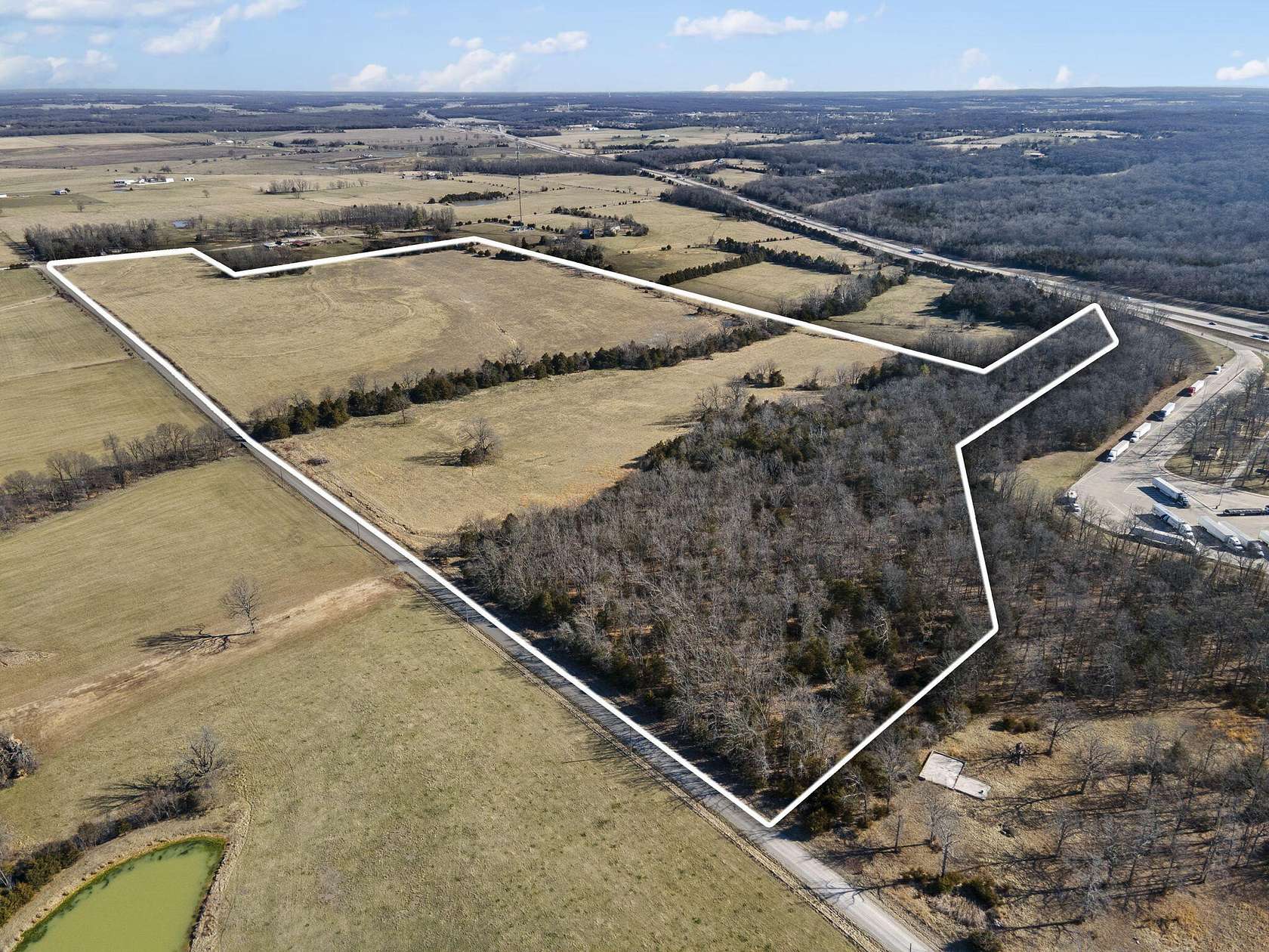 81.5 Acres of Agricultural Land for Sale in Conway, Missouri