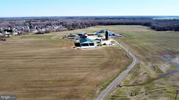 124 Acres of Agricultural Land with Home for Sale in Easton, Maryland