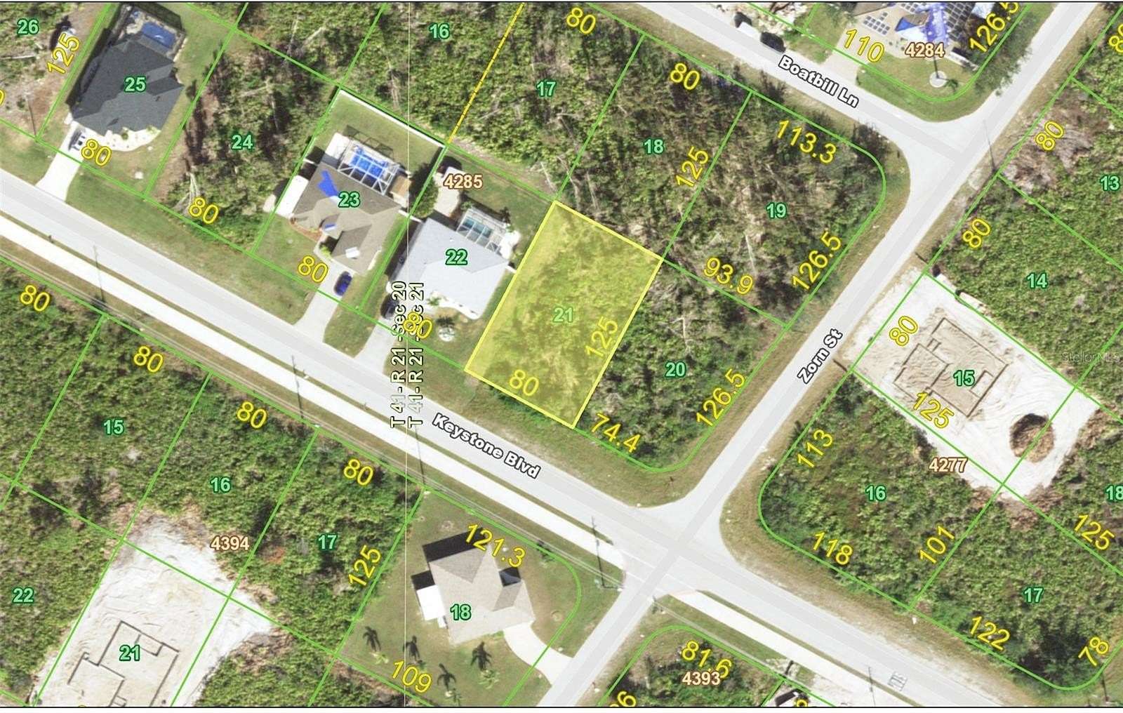 0.23 Acres of Residential Land for Sale in Port Charlotte, Florida