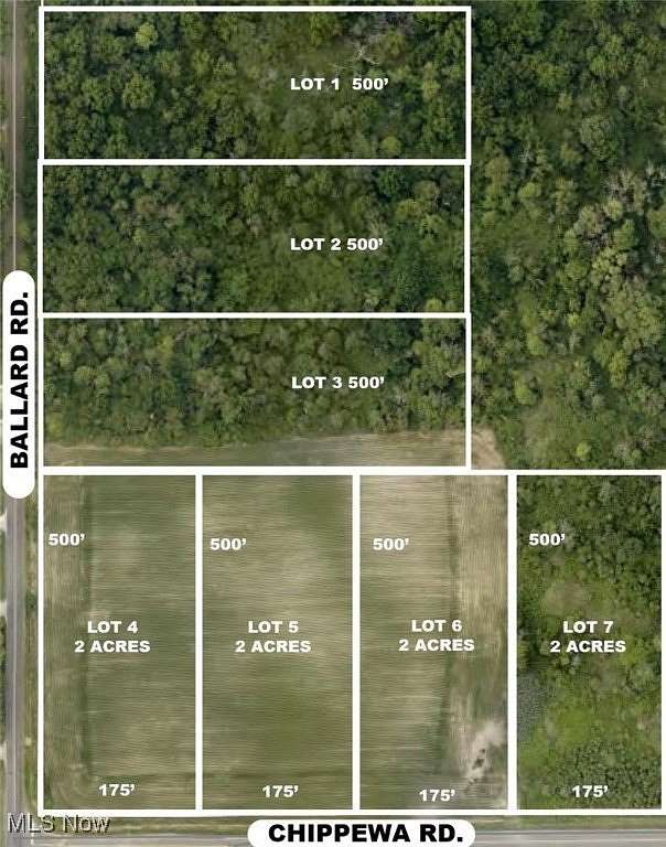 2 Acres of Land for Sale in Chippewa Lake, Ohio