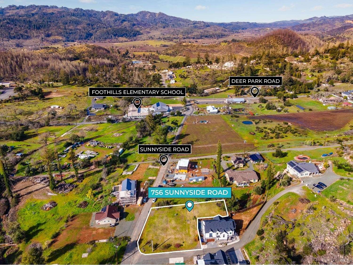 0.44 Acres of Residential Land for Sale in Angwin, California