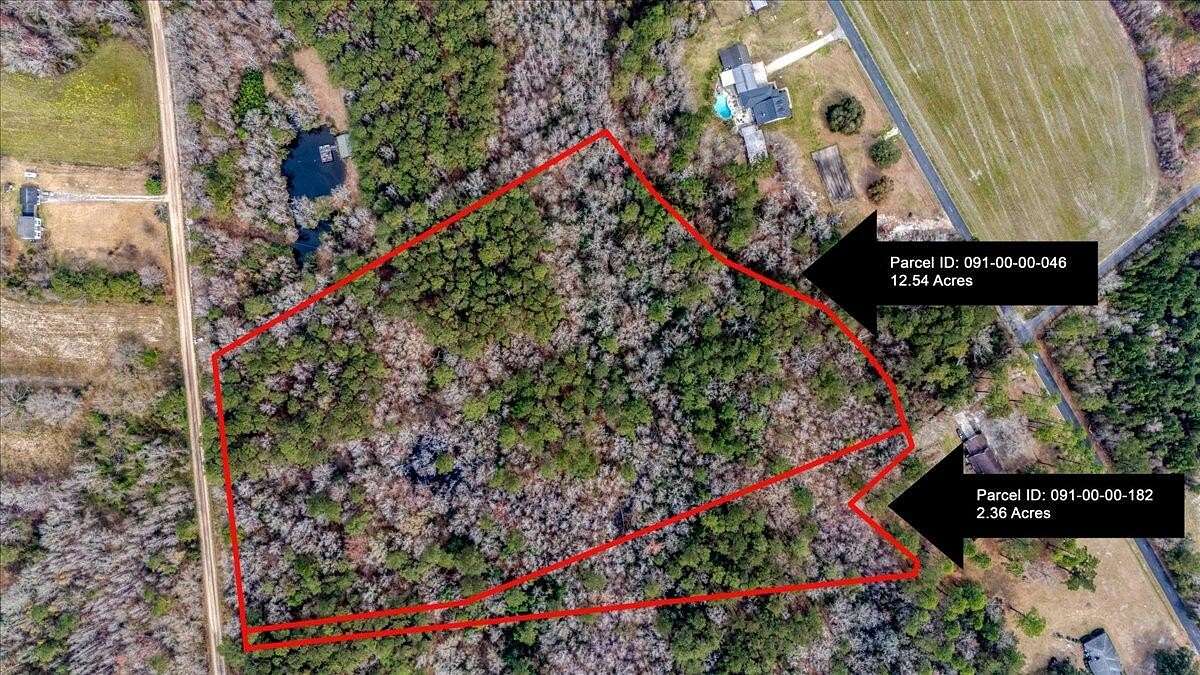 14.9 Acres of Recreational Land for Sale in St. George, South Carolina
