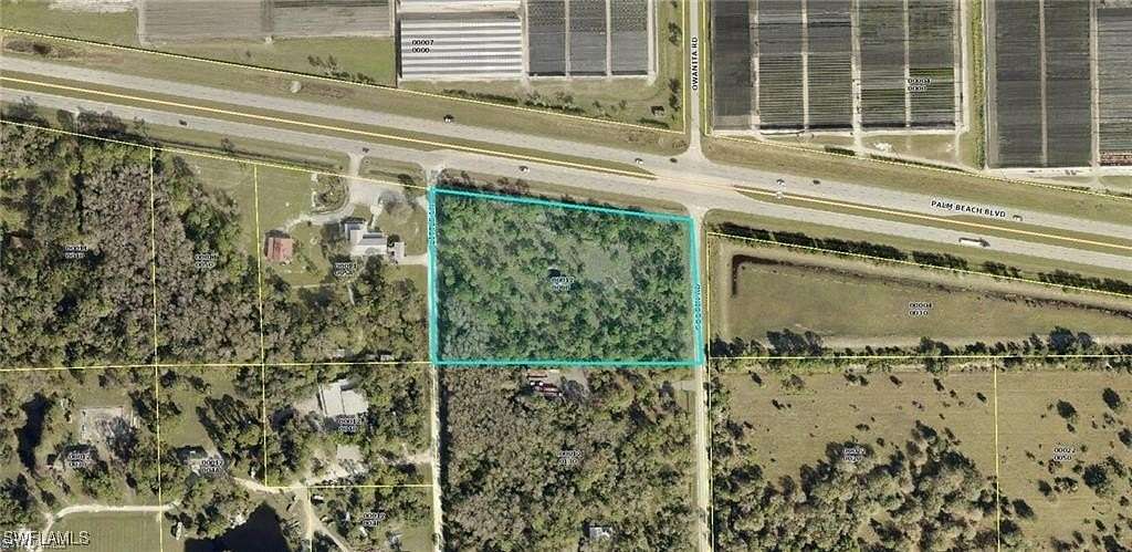 5.32 Acres of Commercial Land for Sale in Alva, Florida