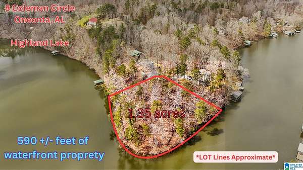 1.35 Acres of Residential Land for Sale in Oneonta, Alabama