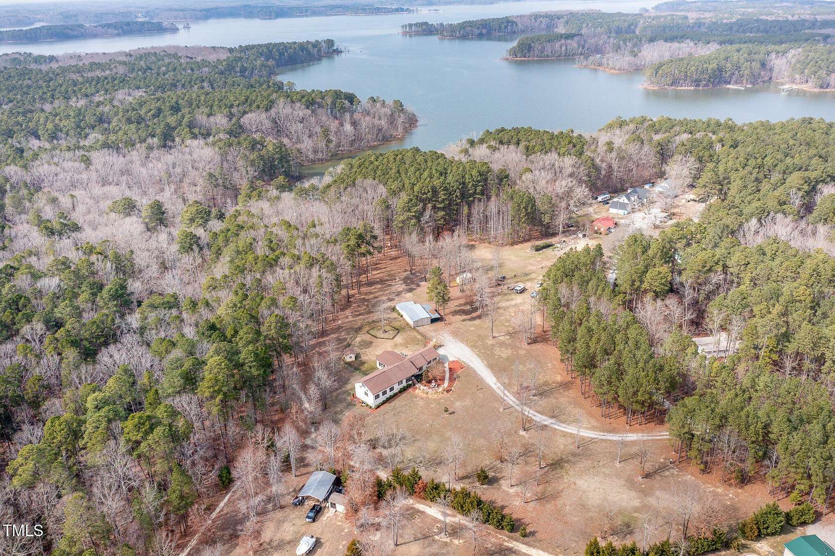 3 Acres of Residential Land with Home for Sale in Manson, North Carolina