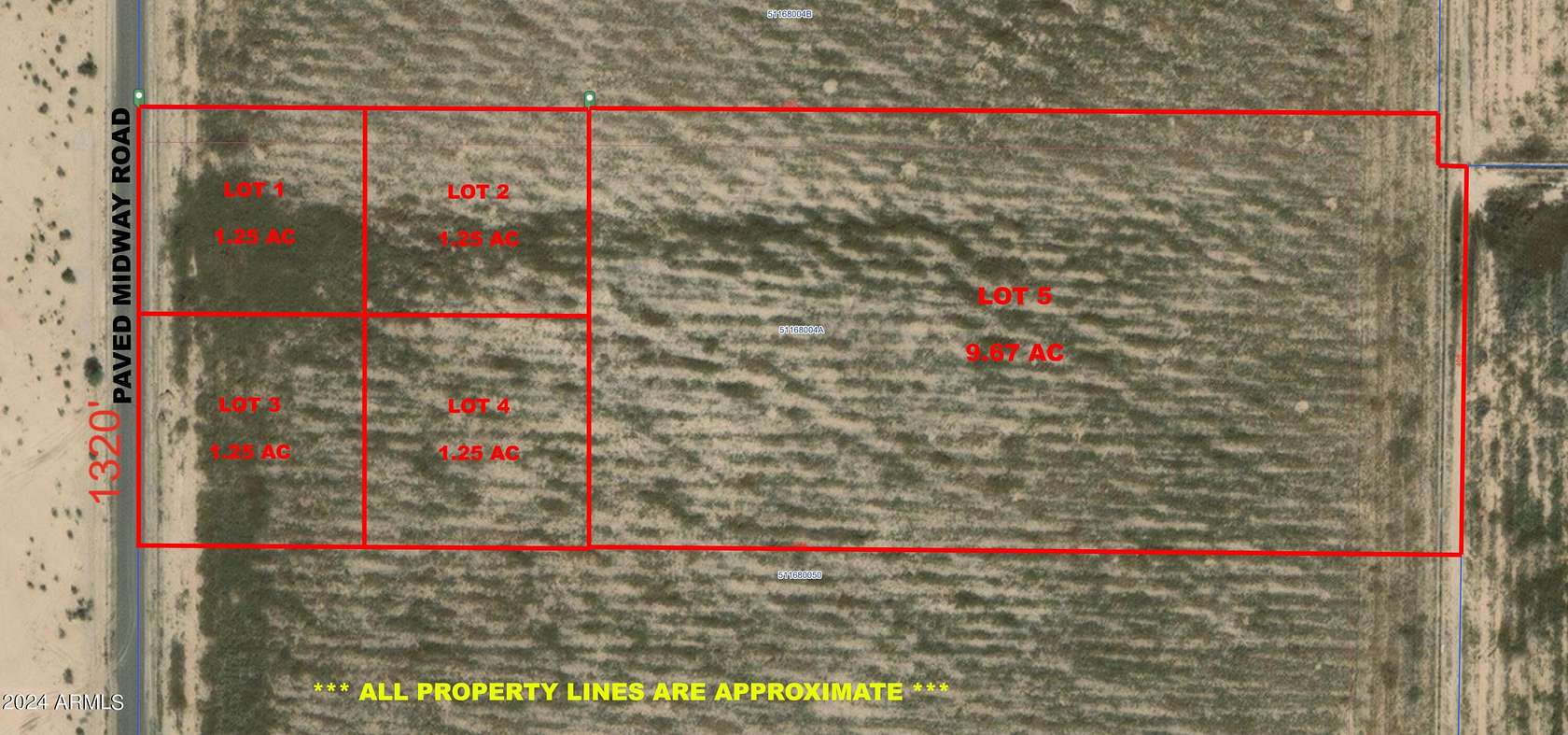 9.67 Acres of Land for Sale in Casa Grande, Arizona