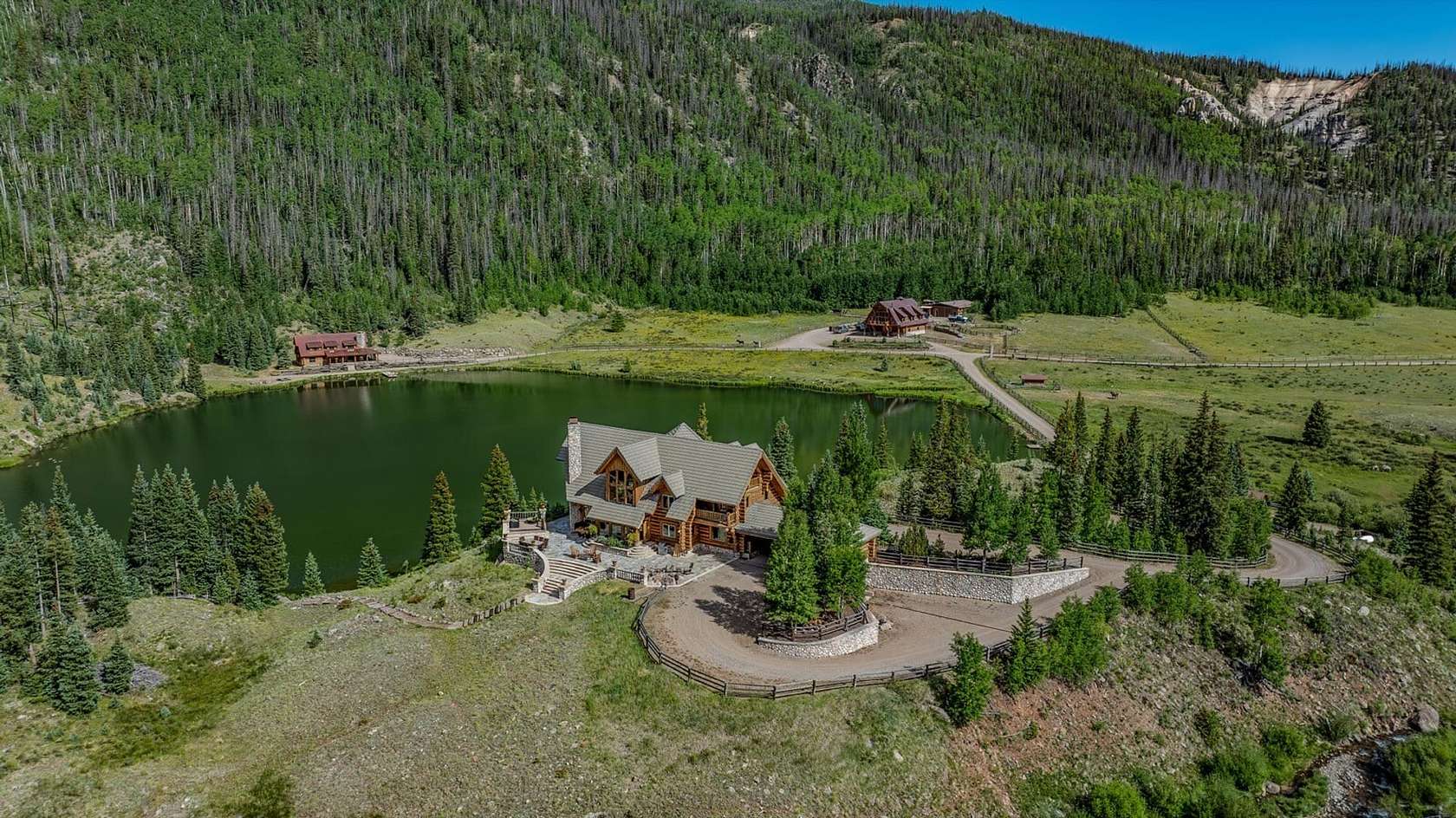 480 Acres of Land with Home for Sale in Creede, Colorado