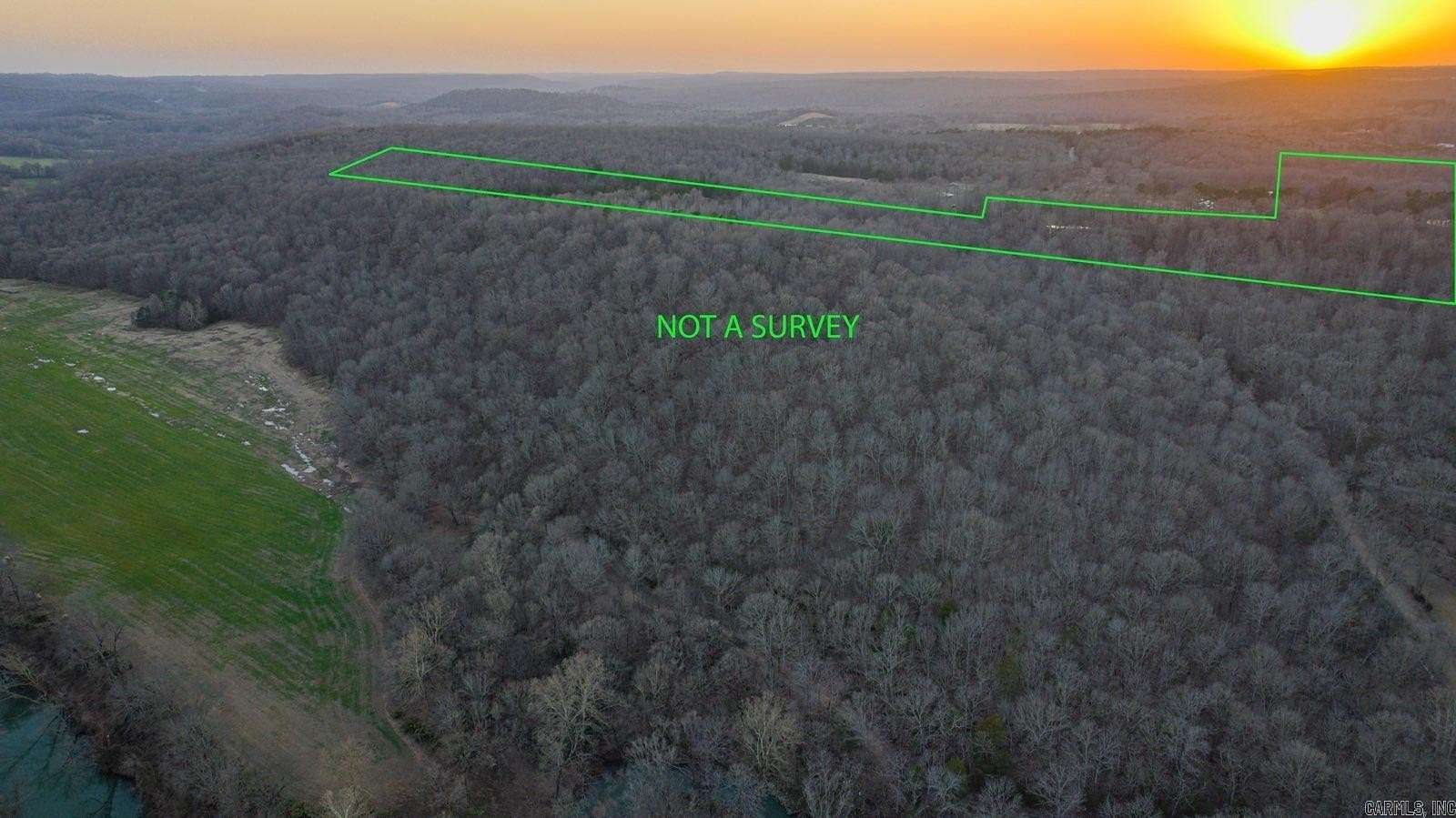 53.8 Acres of Recreational Land for Sale in Batesville, Arkansas