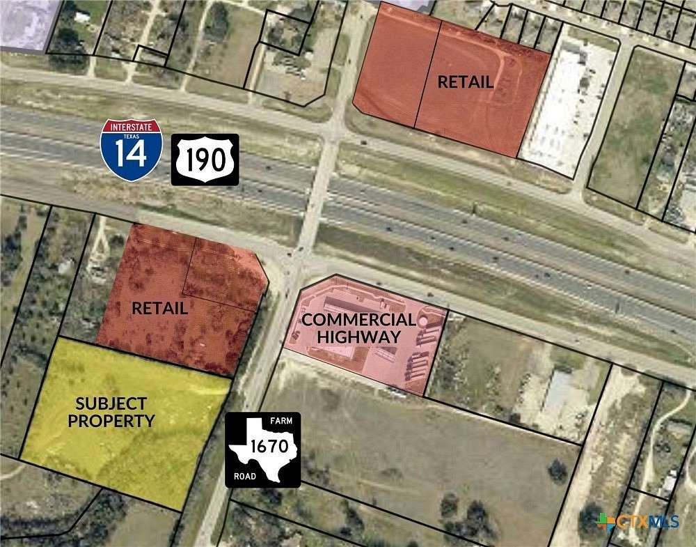 6.11 Acres of Commercial Land for Sale in Belton, Texas