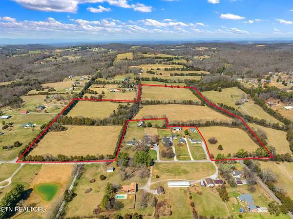 41.8 Acres of Land for Sale in Corryton, Tennessee