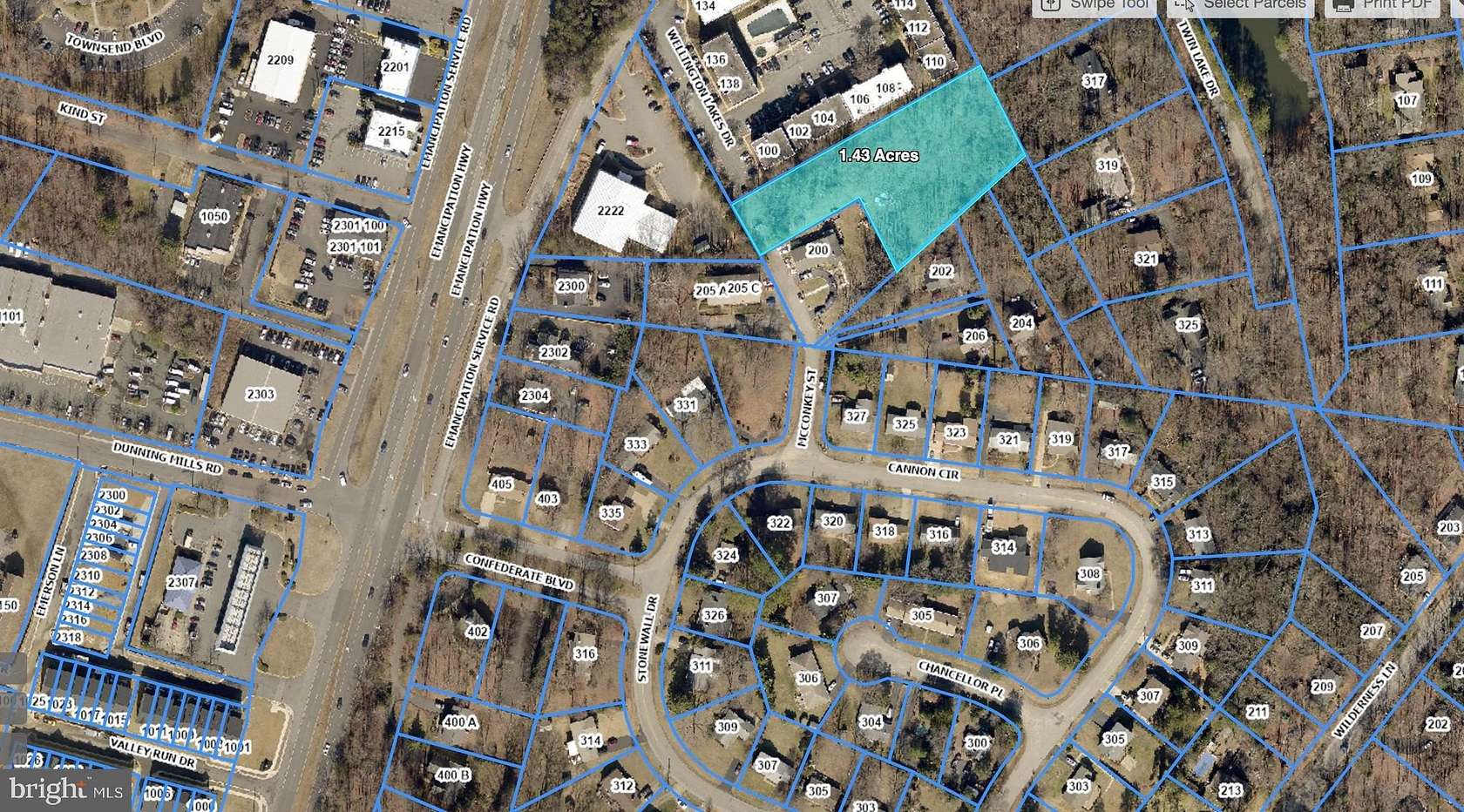 1.43 Acres of Land for Sale in Fredericksburg, Virginia